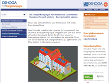Tablet Screenshot of energiekampagne-gastgewerbe.de